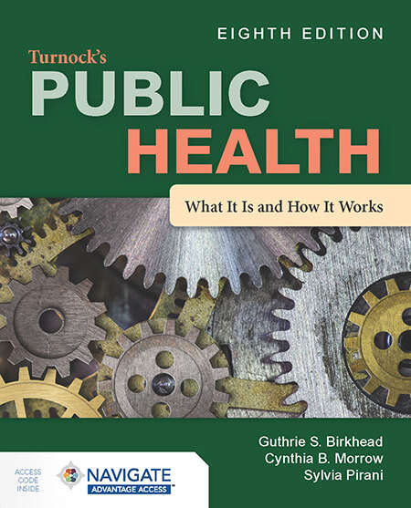 Book cover of Turnock's Public Health: What It Is and How It Works, Eighth Edition (8)