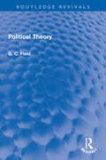 Political Theory (Routledge Revivals)
