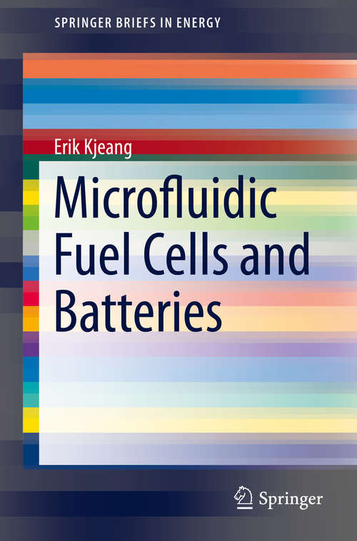 Book cover of Microfluidic Fuel Cells and Batteries
