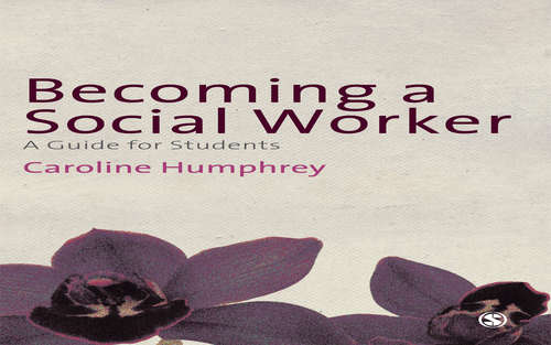 Book cover of Becoming a Social Worker