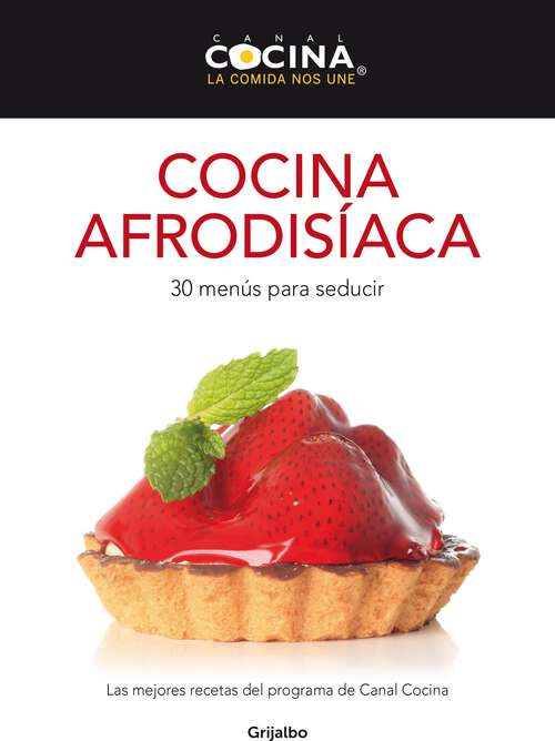 Book cover of Cocina afrodisíaca: 30 menús para seducir