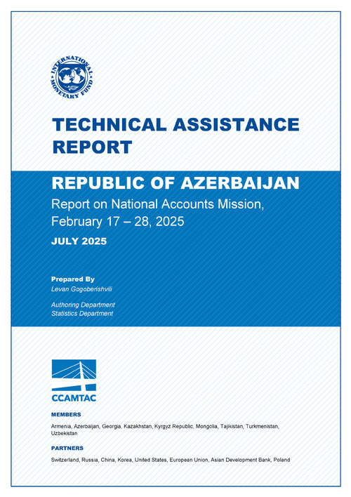 Book cover of Republic of Azerbaijan: Technical Assistance Report-Report on National Accounts Mission; February 17 – 28, 2025