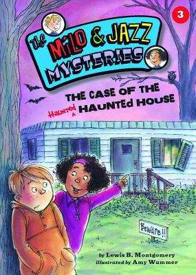 Book cover of The Case of the Haunted Haunted House (Milo and Jazz Mysteries #3)