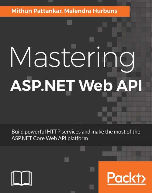Book cover of Mastering ASP.NET Web API