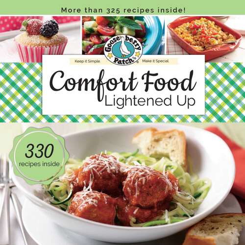 Book cover of Comfort Food Lightened Up