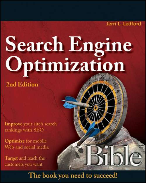Book cover of Search Engine Optimization Bible