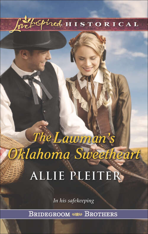 Book cover of The Lawman's Oklahoma Sweetheart (Bridegroom Brothers #3)