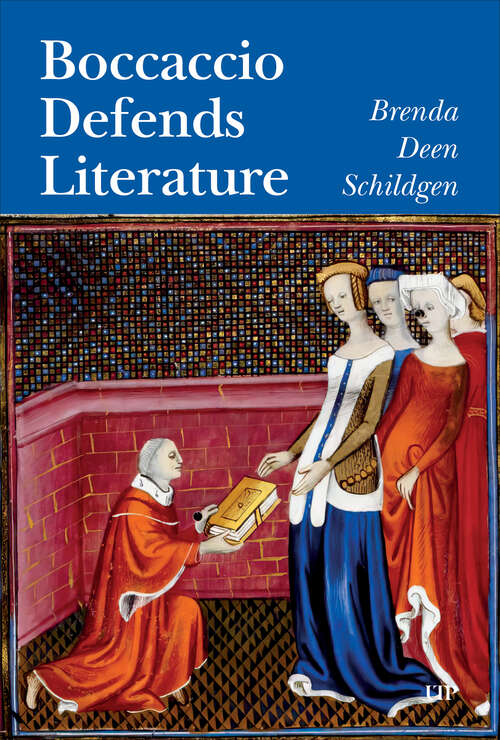 Book cover of Boccaccio Defends Literature