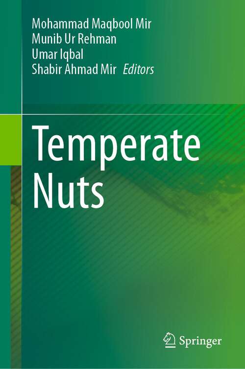 Book cover of Temperate Nuts (1st ed. 2023)