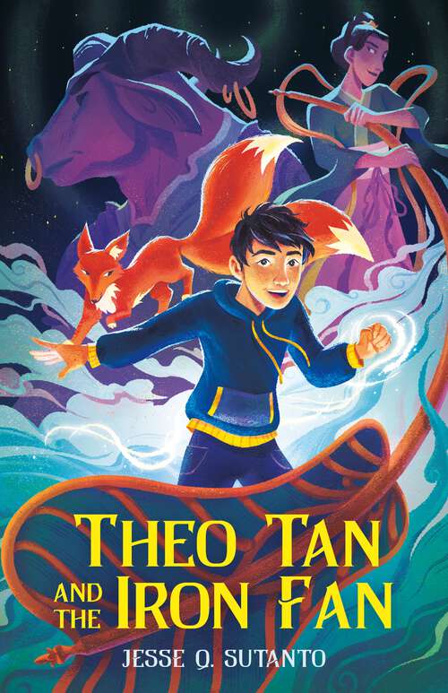 Book cover of Theo Tan and the Iron Fan