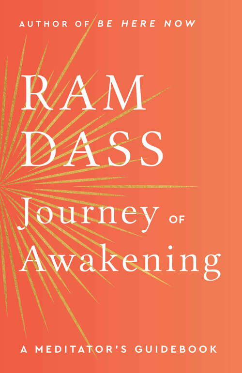 Book cover of Journey of Awakening: A Meditator's Guidebook (2)