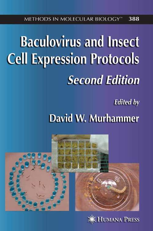 Book cover of Baculovirus and Insect Cell Expression Protocols