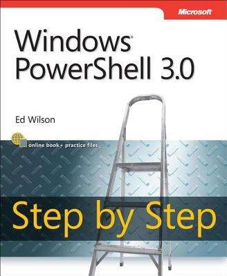 Book cover of Windows PowerShellTM 3.0 Step by Step