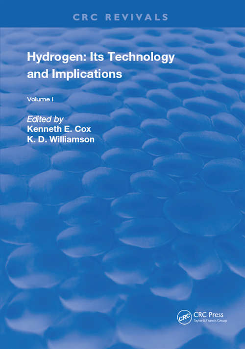 Hydrogen: Production Technology - Volume I