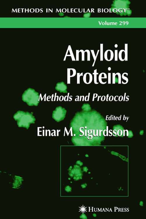 Book cover of Amyloid Proteins