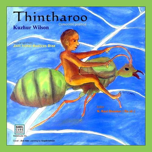 Book cover of Thintharoo. Colección poética