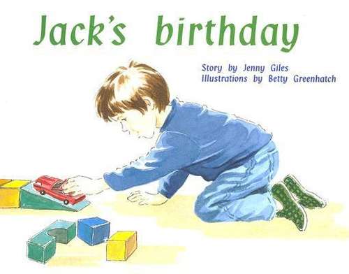 Book cover of Jack's birthday (Rigby PM Plus Blue (Levels 9-11), Fountas & Pinnell Select Collections Grade 3 Level Q: Red (Levels 3-5))