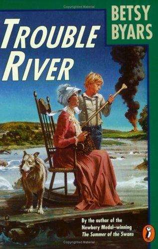 Book cover of Trouble River