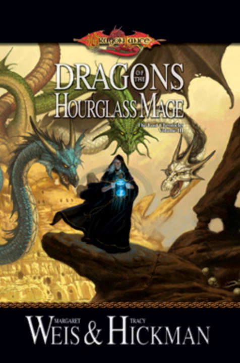 Book cover of Dragons of the Hourglass Mage (Dragonlance: Dark Chronicles #3)