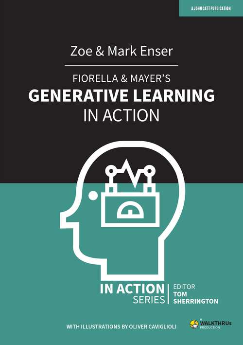 Book cover of Fiorella & Mayer's Generative Learning in Action (In Action)
