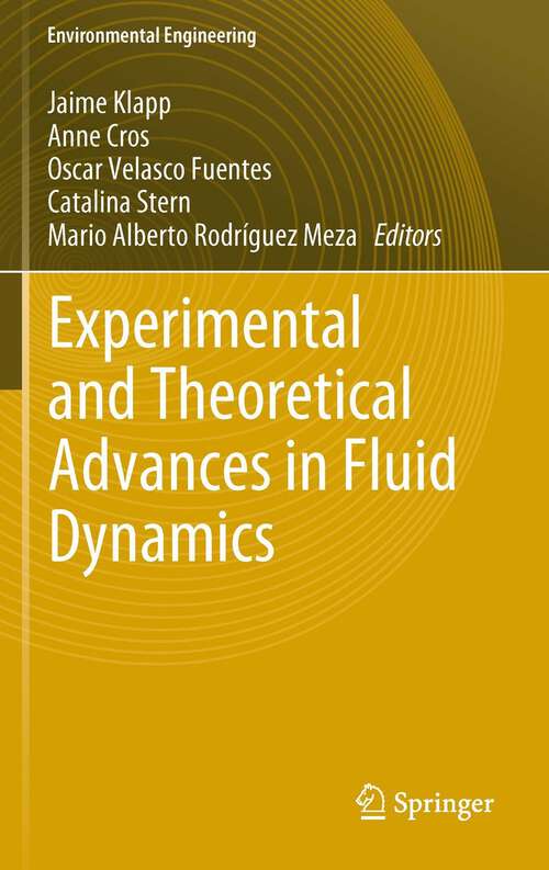 Cover image of Experimental and Theoretical Advances in Fluid Dynamics