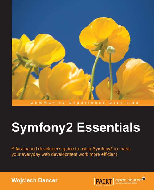Book cover of Symfony2 Essentials