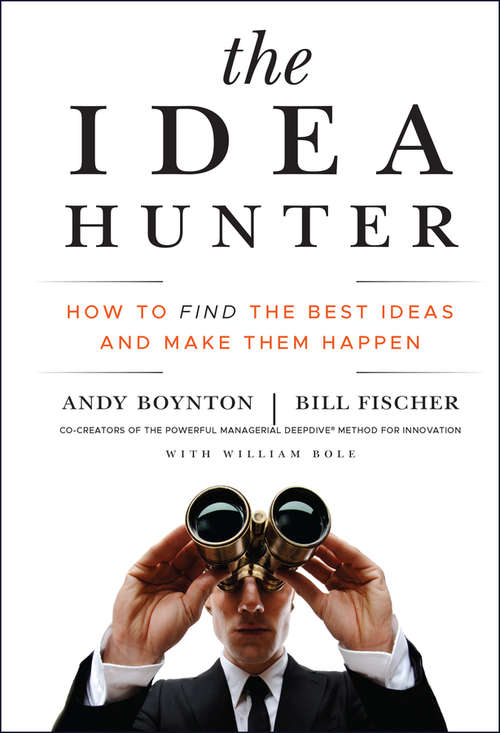 Book cover of The Idea Hunter