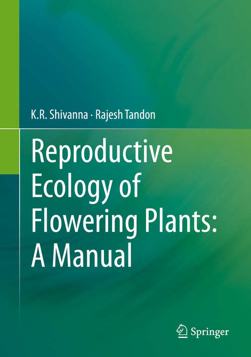 Reproductive Ecology of Flowering Plants: A Manual