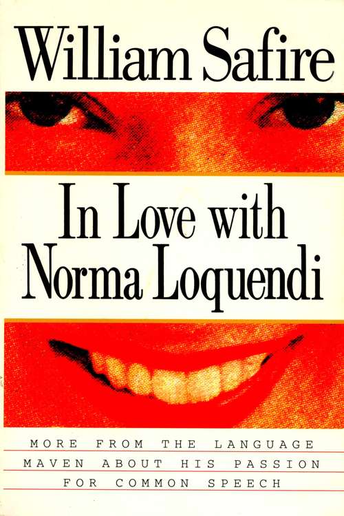 Book cover of In Love with Norma Loquendi