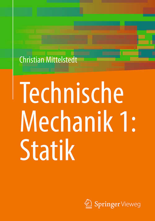 Book cover of Technische Mechanik 1: Statik