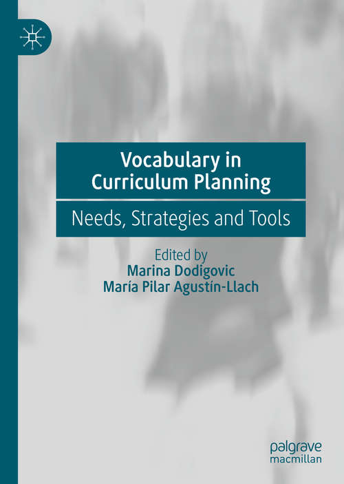 Vocabulary in Curriculum Planning: Needs, Strategies and Tools
