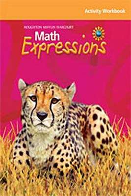 Book cover of Houghton Mifflin Math Expressions: Student Activity Workbook (Level #5)