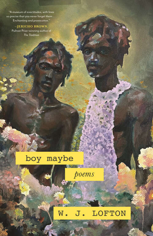 Book cover of boy maybe: poems