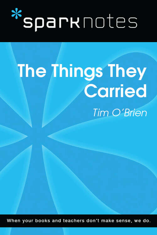 Book cover of The Things They Carried (SparkNotes Literature Guide Series)