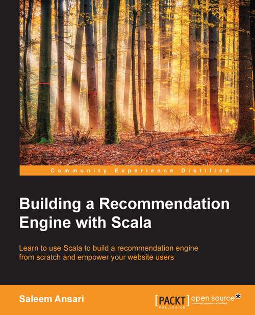 Book cover of Building a Recommendation Engine with Scala