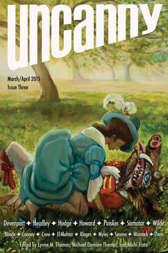 Book cover of Uncanny Magazine Issue Three