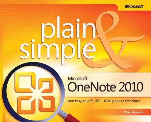 Book cover of Microsoft® OneNote® 2010 Plain & Simple