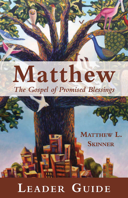 Book cover of Matthew Leader Guide: The Gospel of Promised Blessings (Matthew - Leader Guide [EPUB])