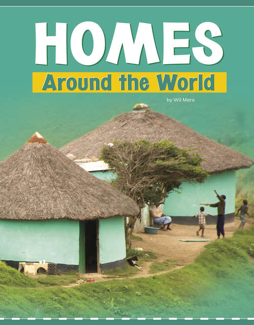 Book cover of Homes Around the World (Customs Around the World)