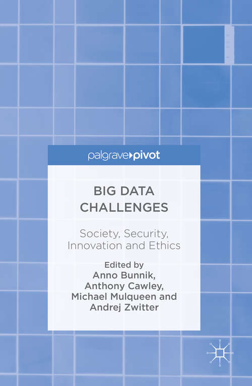 Book cover of Big Data Challenges