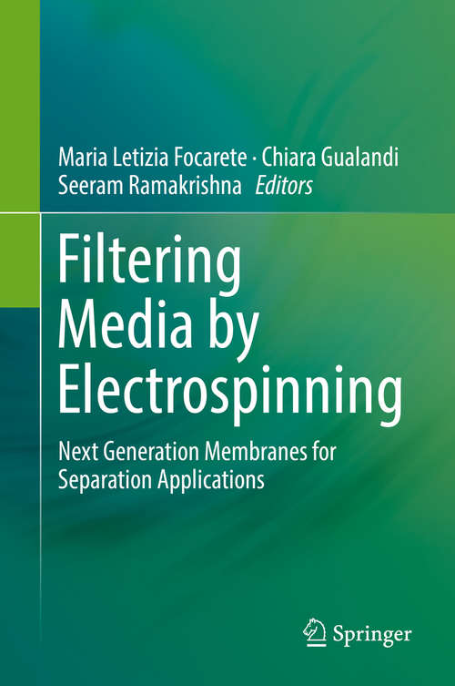 Filtering Media by Electrospinning: Next Generation Membranes For Separation Applications