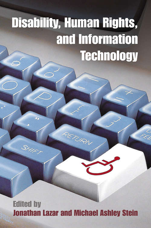 Book cover of Disability, Human Rights, and Information Technology
