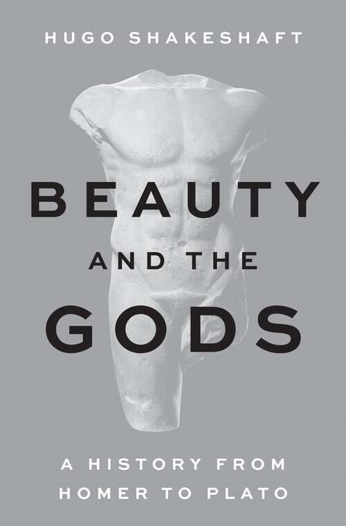 Book cover of Beauty and the Gods: A History from Homer to Plato