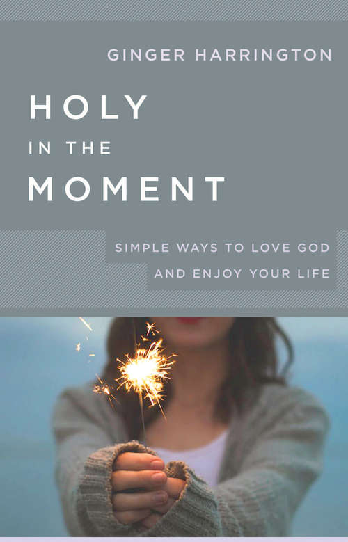 Book cover of Holy in the Moment: Simple Ways to Love God and Enjoy Your Life