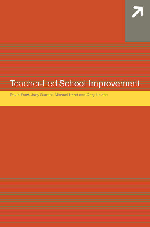 Book cover of Teacher-Led School Improvement (1)