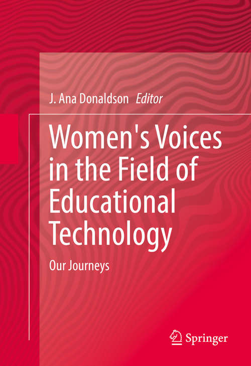 Book cover of Women's Voices in the Field of Educational Technology