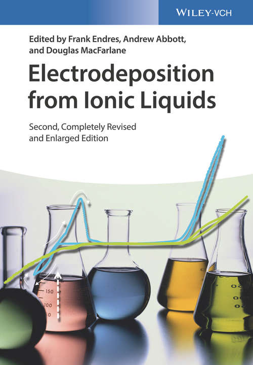 Book cover of Electrodeposition from Ionic Liquids