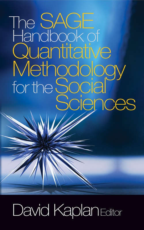 Book cover of The SAGE Handbook of Quantitative Methodology for the Social Sciences