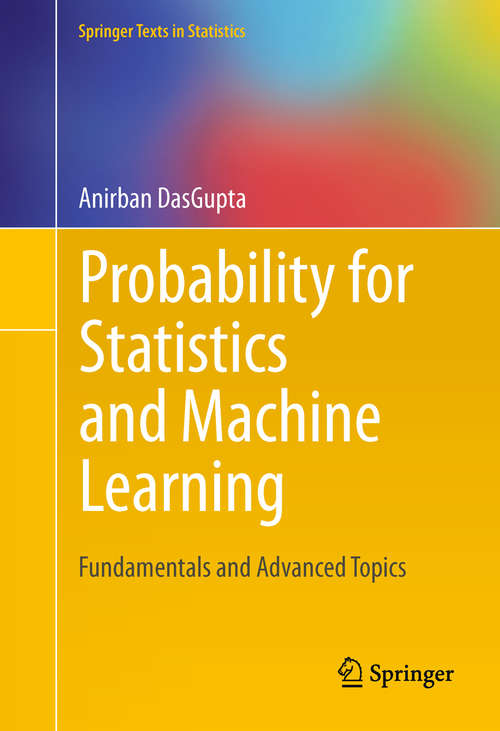 Book cover of Probability for Statistics and Machine Learning
