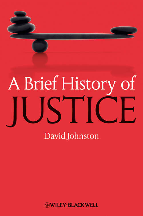 Book cover of A Brief History of Justice